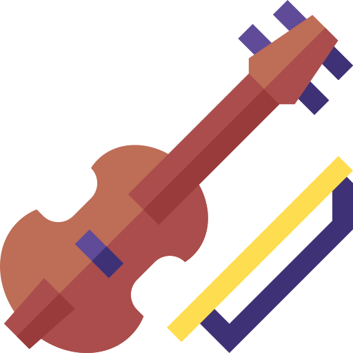 violín icono gratis