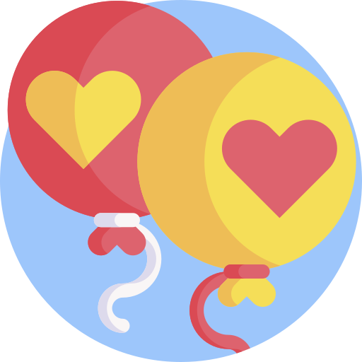 Balloons free icon
