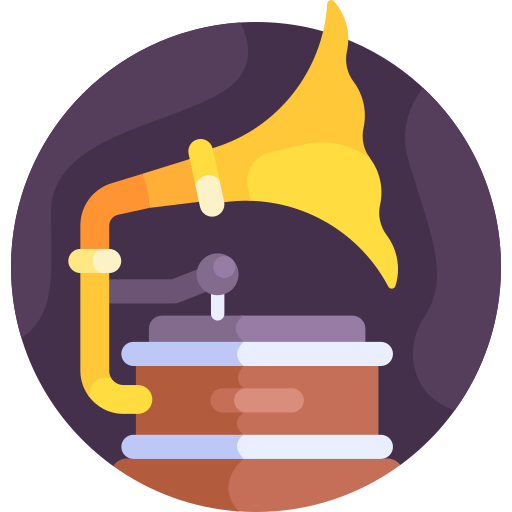 gramophone Icône gratuit gramophone Icône gratuit