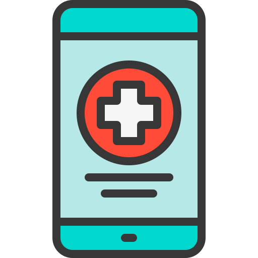 aplicación médica icono gratis