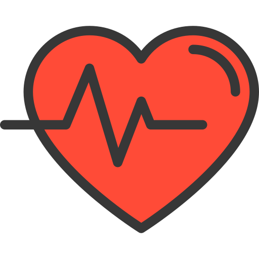 Heart rate Generic Outline Color icon