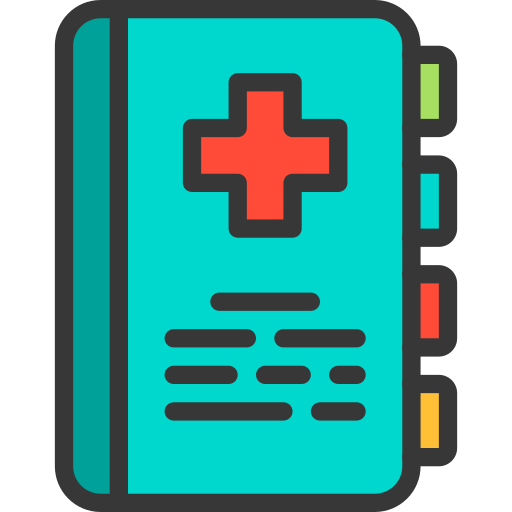 Medical book Generic Outline Color icon