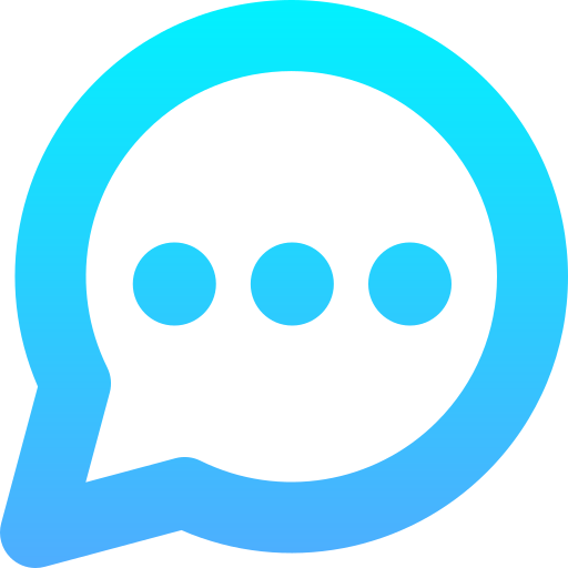 Chat Generic Gradient icon