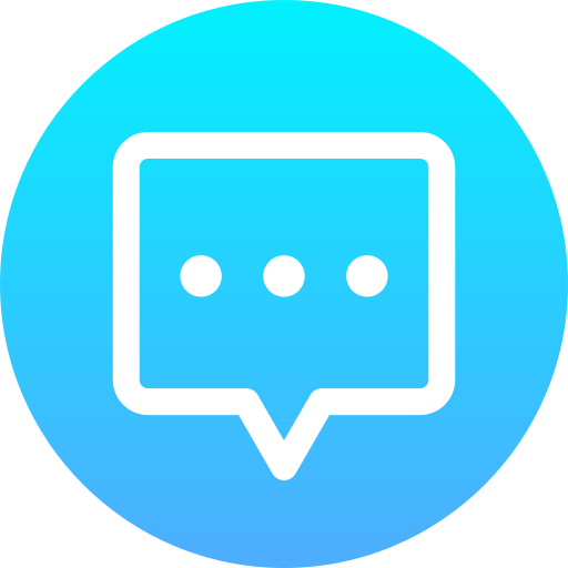 Chat Generic Flat Gradient icon