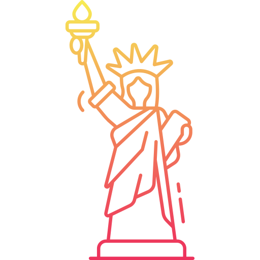 estatua de la libertad icono gratis