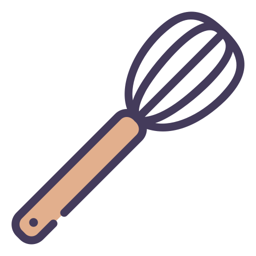 Whisk Generic Outline Color icon