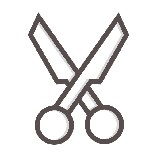 Scissor free icon Scissor free icon