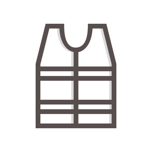 schutzweste kostenlos Icon schutzweste kostenlos Icon