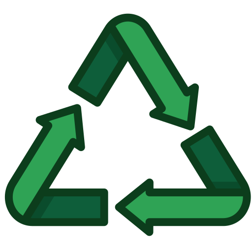 Recycle sign free icon Recycle sign free icon