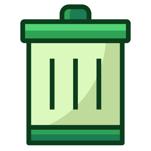 Trash bin free icon Trash bin free icon