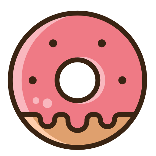 rosquilla icono gratis