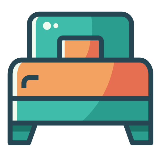 cama de solteiro grátis ícone cama de solteiro grátis ícone