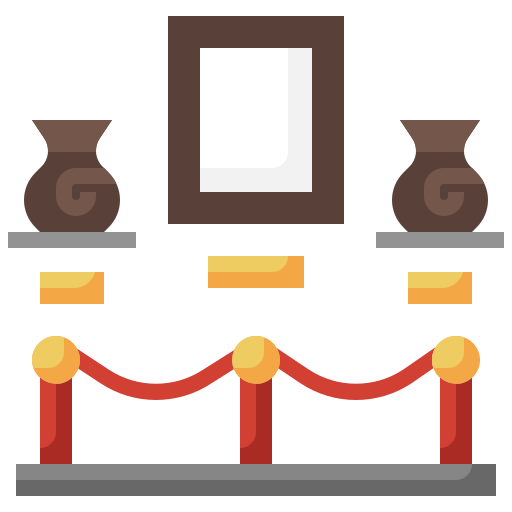 박물관 무료 아이콘