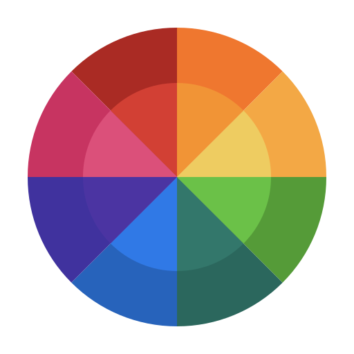 círculo de color icono gratis