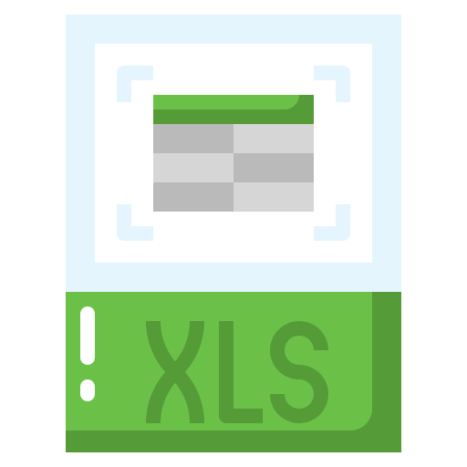 xls icono gratis