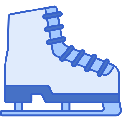 patines de hielo icono gratis