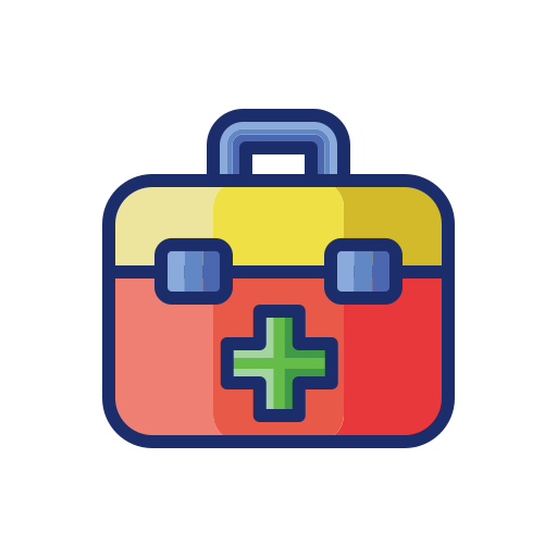 First aid Flaticons Lineal Color icon