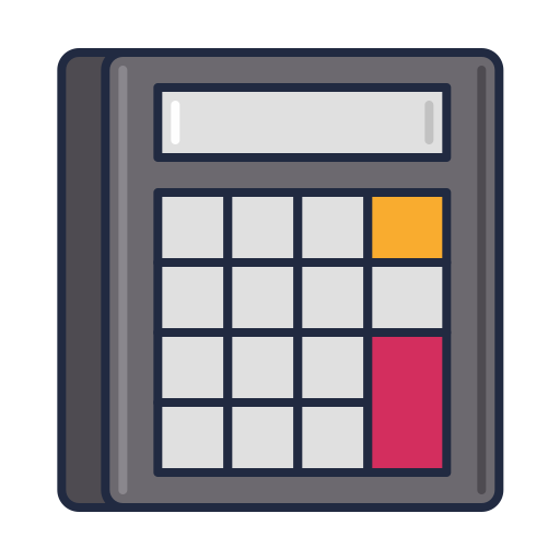 Calculator free icon Calculator free icon