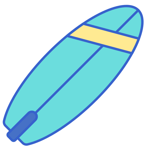 tabla de surf icono gratis