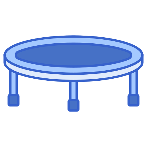 trampolín icono gratis