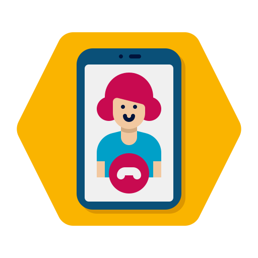 videollamada icono gratis