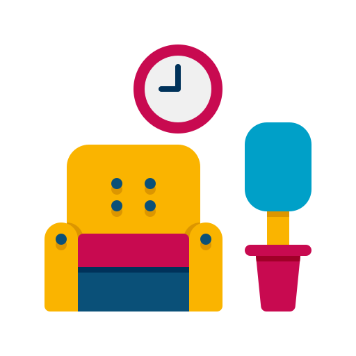 sala de espera icono gratis