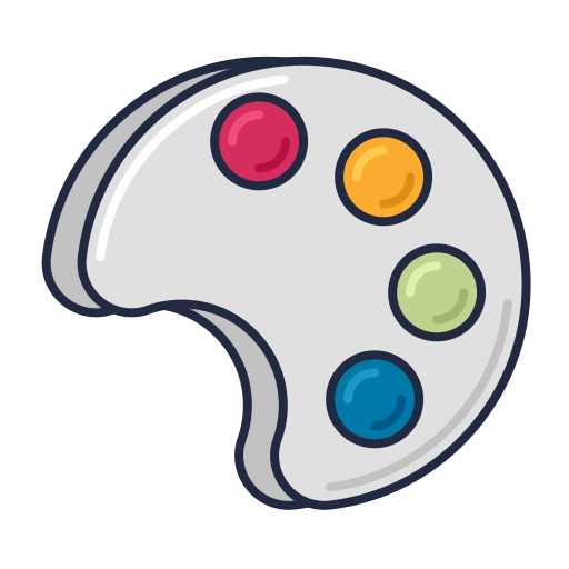 Palette free icon Palette free icon