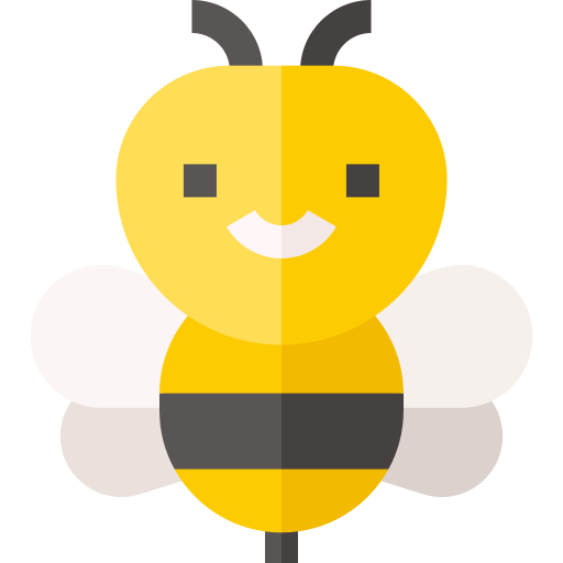 abeja icono gratis