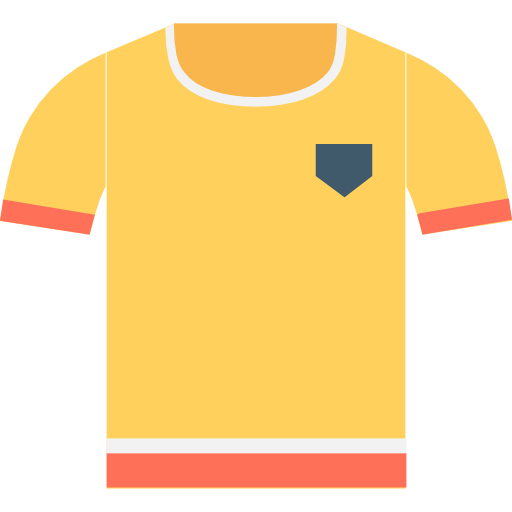 Shirt Flat Color Flat icon
