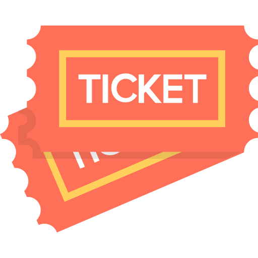 Ticket  free icon