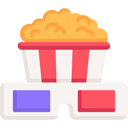 3d glasses Special Flat icon