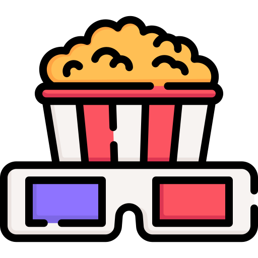 3d glasses Special Lineal color icon