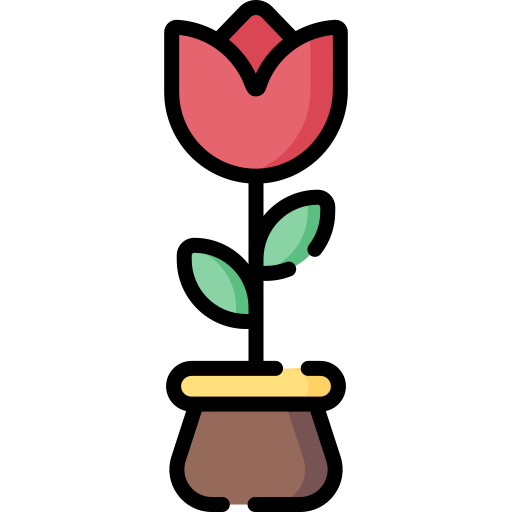 tulipe Icône gratuit tulipe Icône gratuit