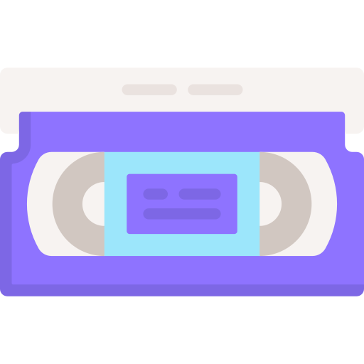 cassette vidéo Icône gratuit cassette vidéo Icône gratuit
