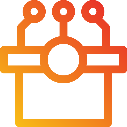 conferencia de prensa icono gratis