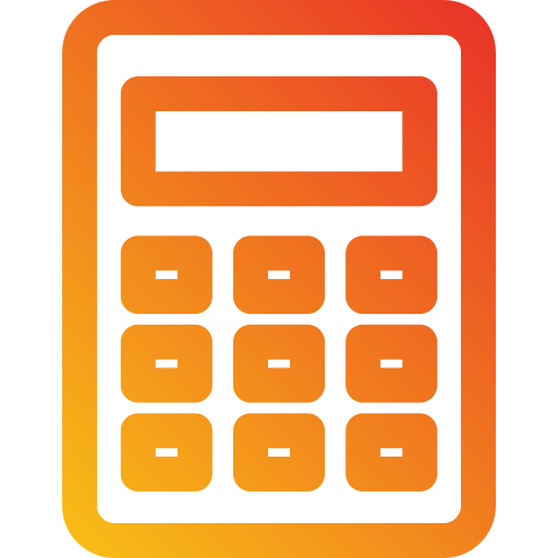 Calculator Generic Gradient icon