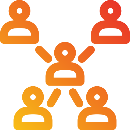 mercadeo viral icono gratis