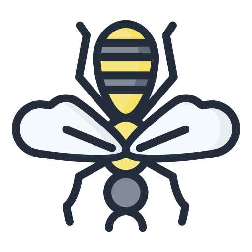 Wasp Generic Outline Color icon