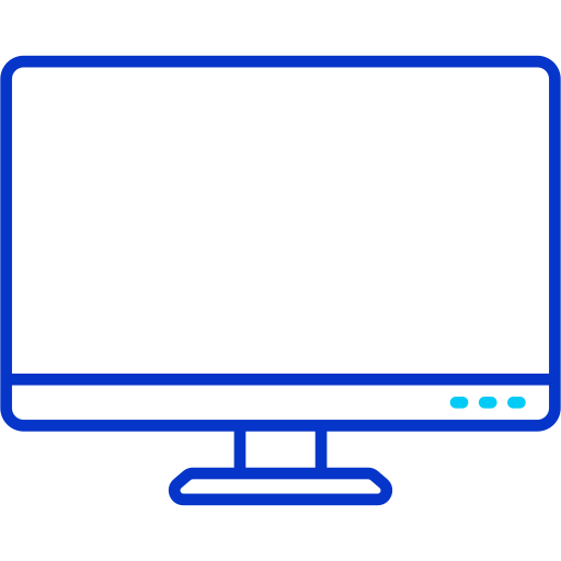 pantalla del monitor icono gratis