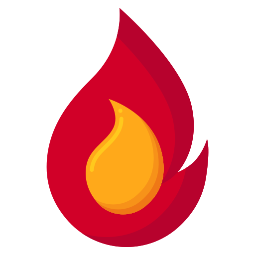 Fire free icon Fire free icon