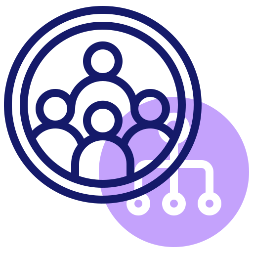 organización icono gratis