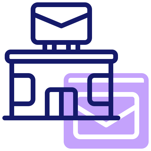 bureau de poste Icône gratuit bureau de poste Icône gratuit