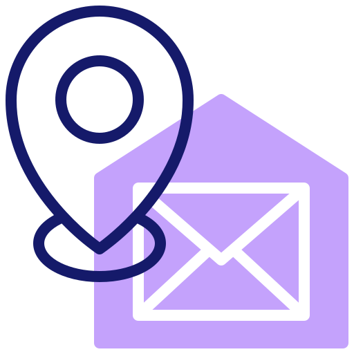 dirección icono gratis