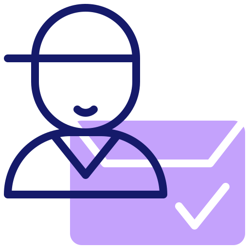 mensajero icono gratis