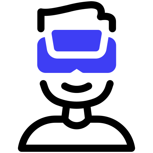 Óculos de realidade virtual grátis ícone Óculos de realidade virtual grátis ícone