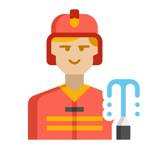 Пожарный бесплатно иконка