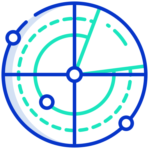 Radar Icongeek26 Outline Colour Icon