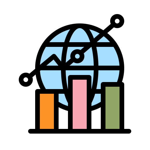 economía icono gratis