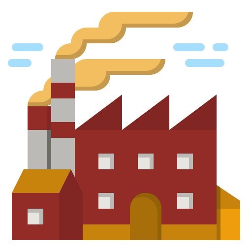 Factory - Free buildings icons