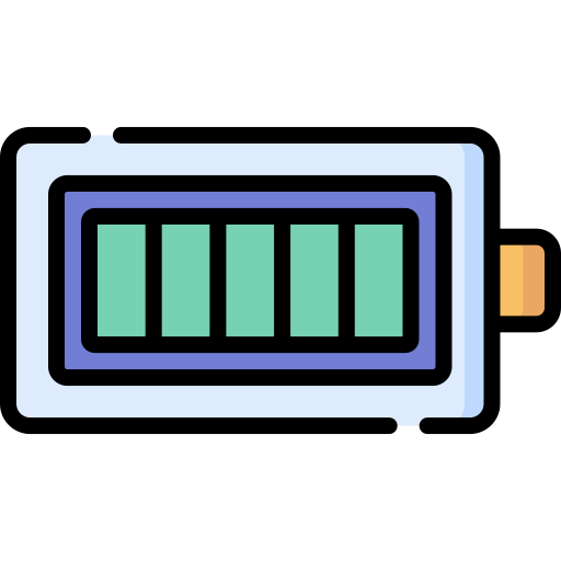 batería llena icono gratis